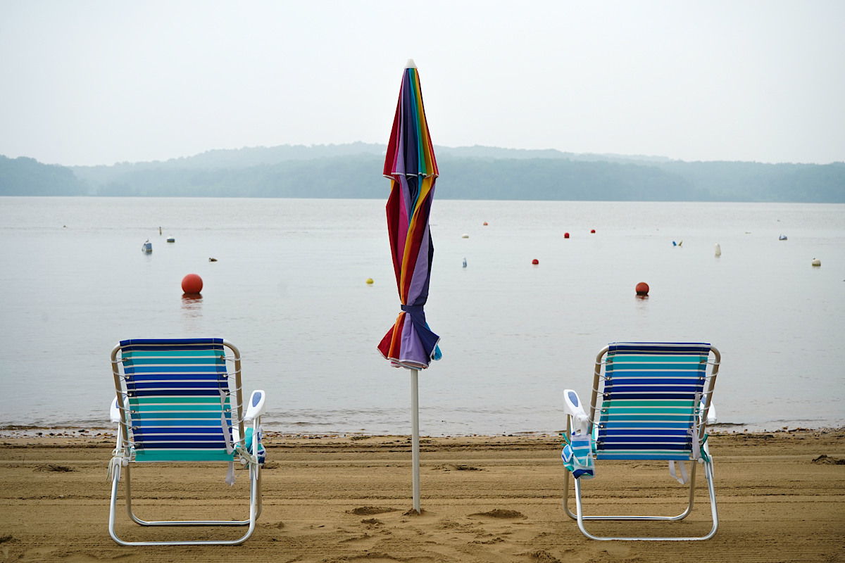 Bench on the beach